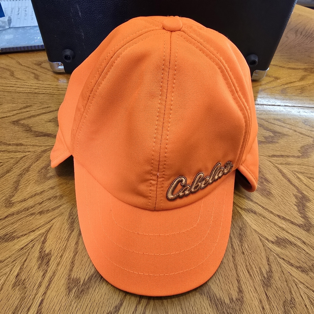 Cabela's Orange Hunting Cap Hat